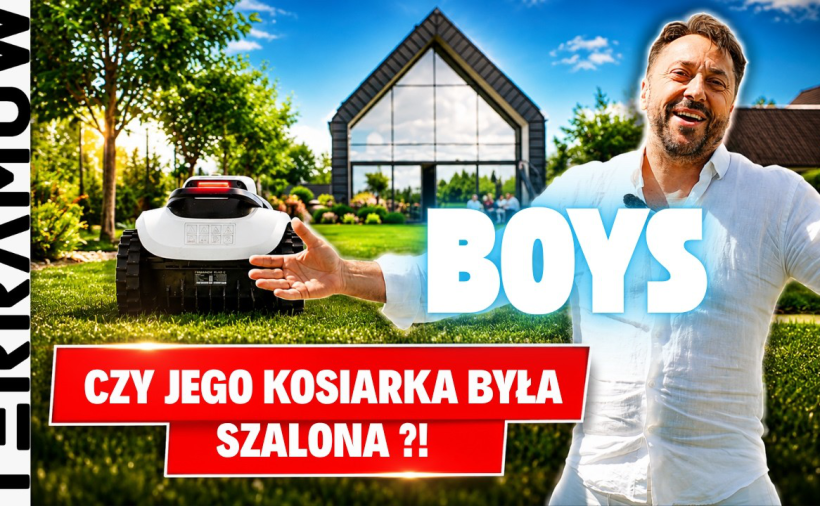 BOYS - TerraMow - Robot koszący podbija salony #terramow